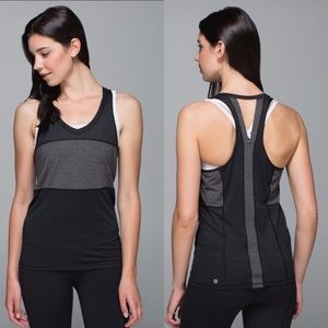 Lululemon Pedal to the Medal Singlet Tank Black